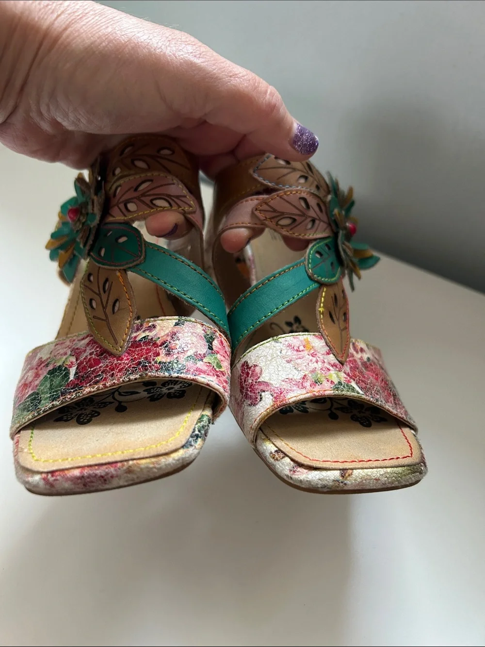 L'Artiste Spring Step Floral Sandal Slide